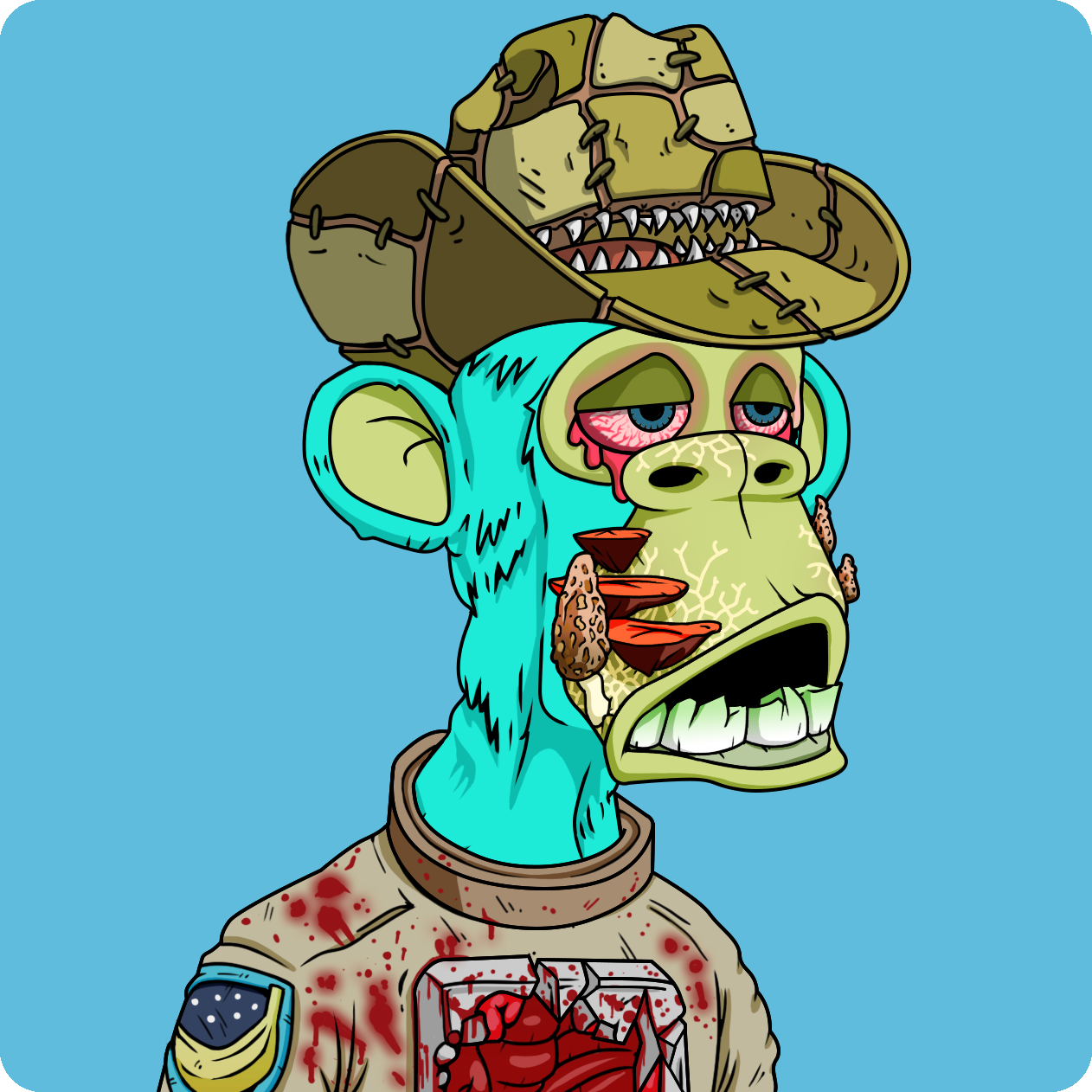 Yuga Labs - Mutant Ape Yacht Club - NFT # 5076