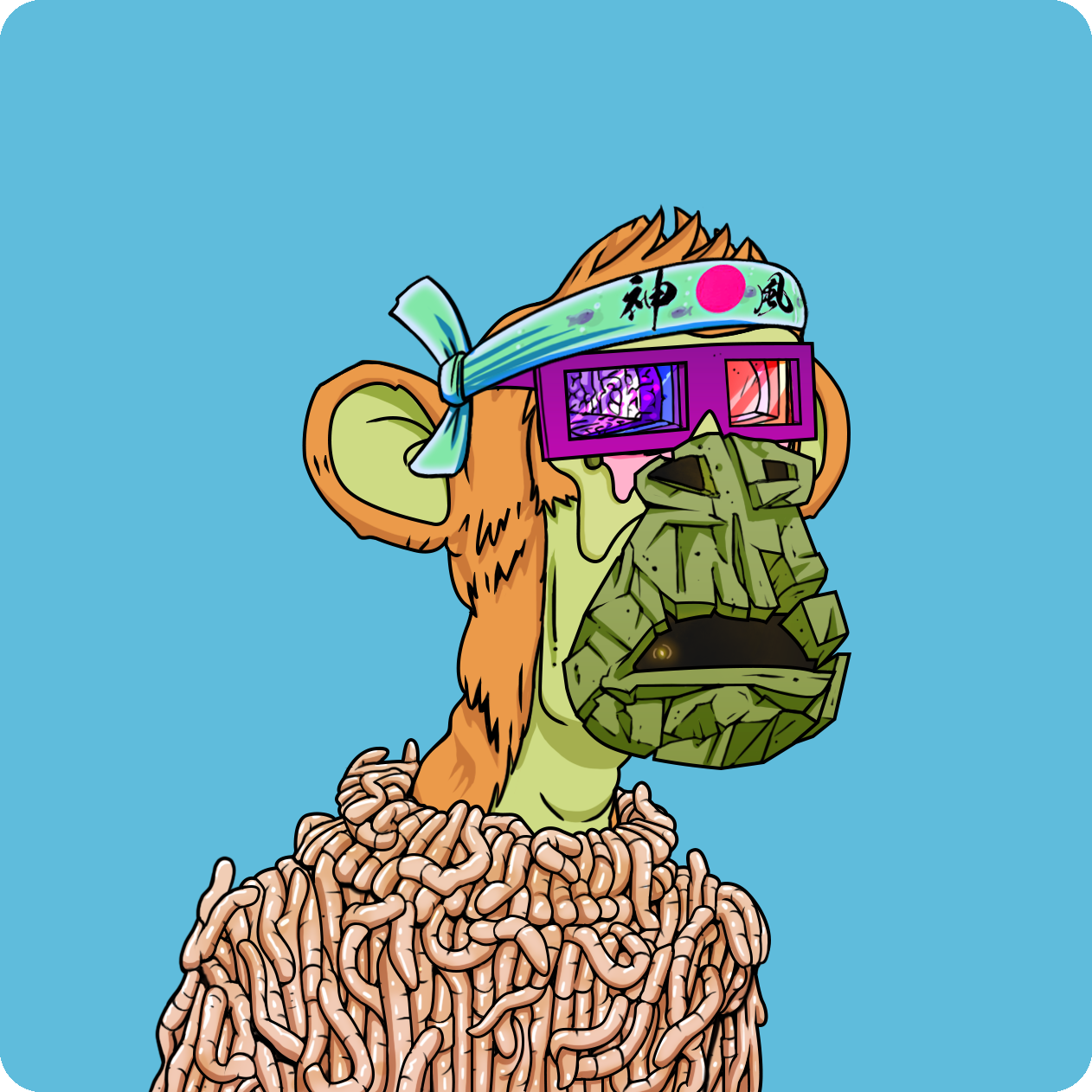 Yuga Labs - Mutant Ape Yacht Club - NFT # 21710