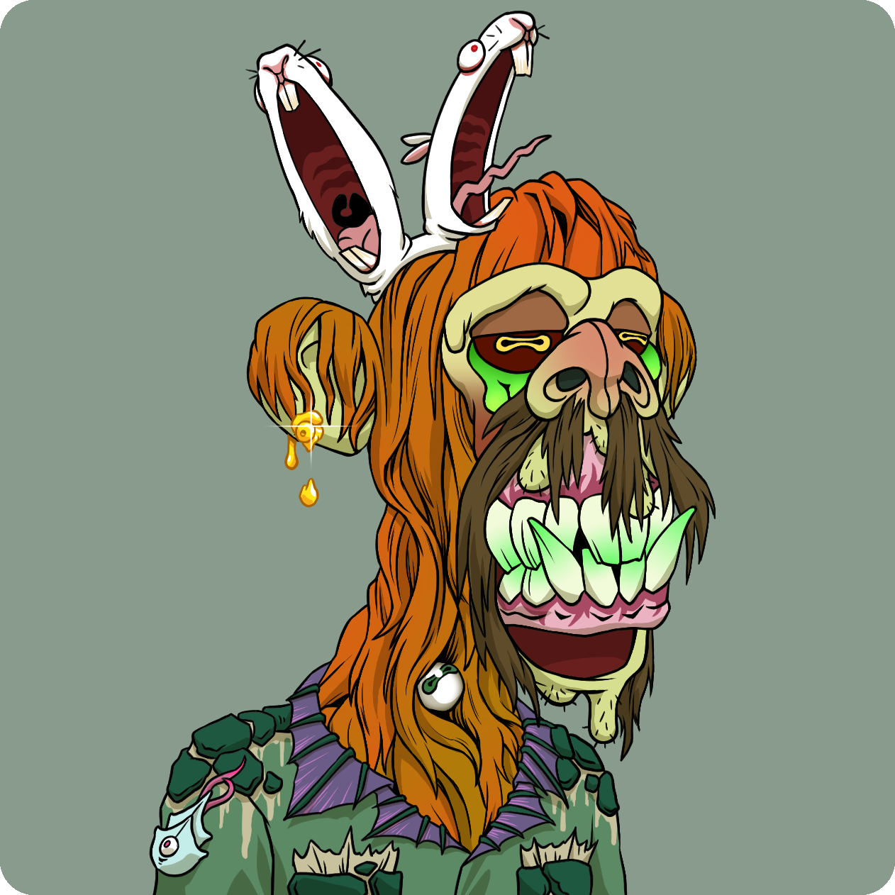 Yuga Labs - Mutant Ape Yacht Club - NFT # 7639