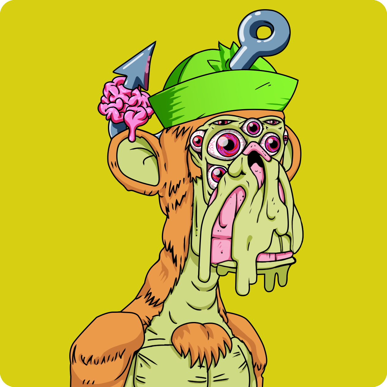 Yuga Labs - Mutant Ape Yacht Club - NFT # 2666