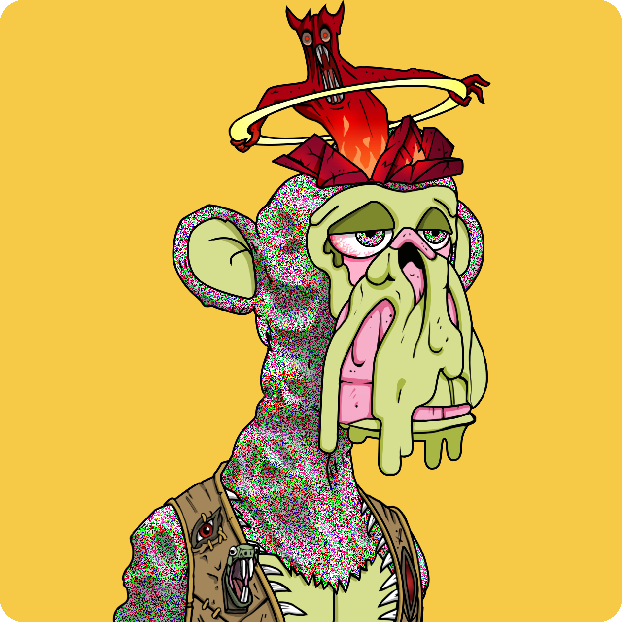 Yuga Labs - Mutant Ape Yacht Club - NFT # 2607