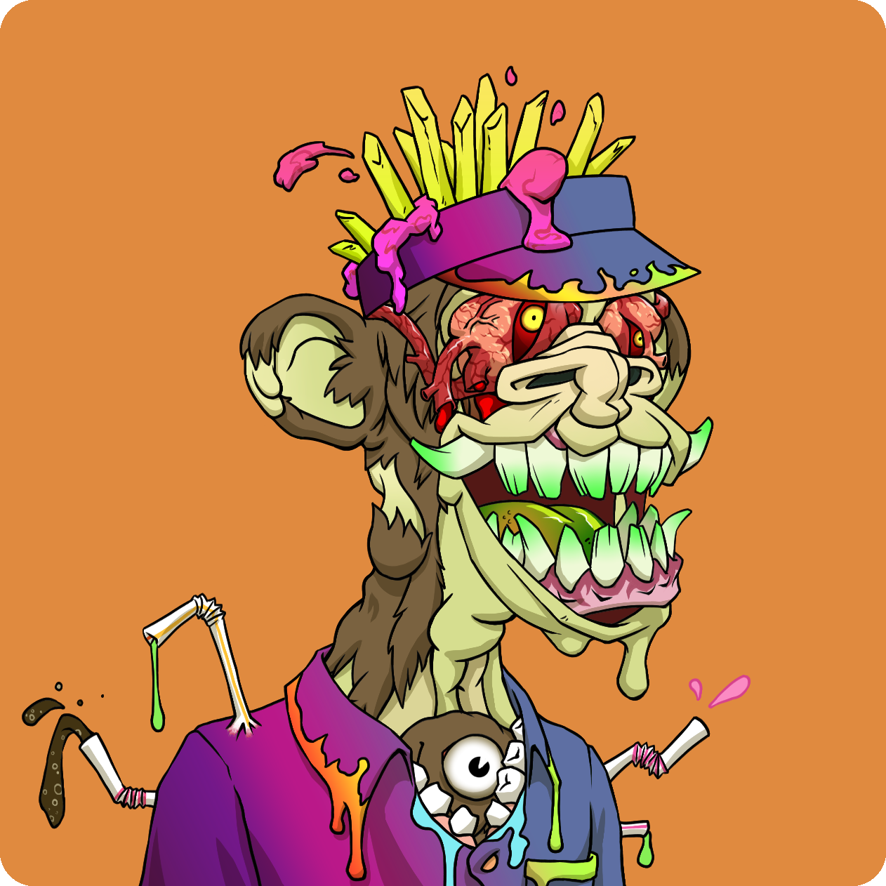 Yuga Labs - Mutant Ape Yacht Club - NFT # 12265