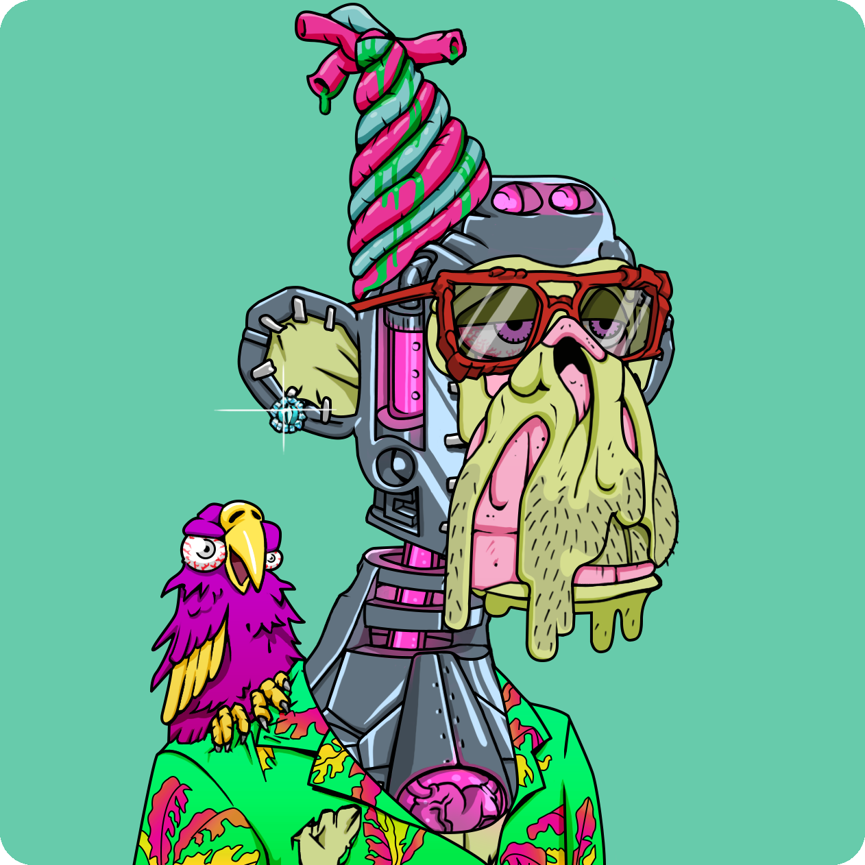 Yuga Labs - Mutant Ape Yacht Club - NFT # 24726