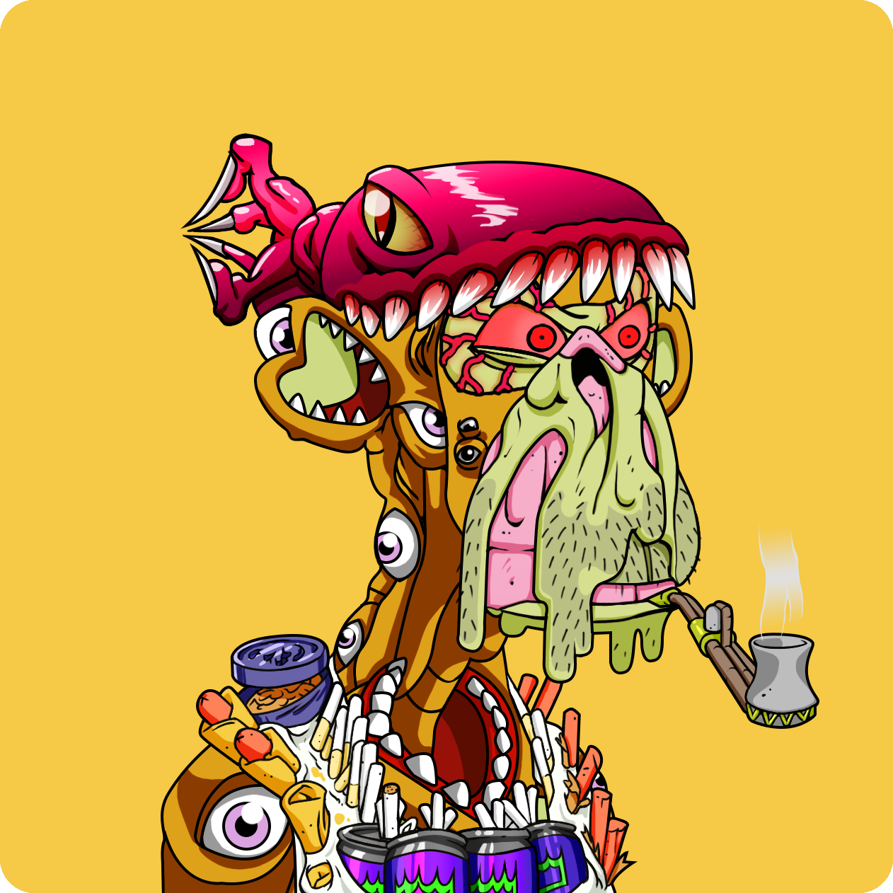 Yuga Labs - Mutant Ape Yacht Club - NFT # 837