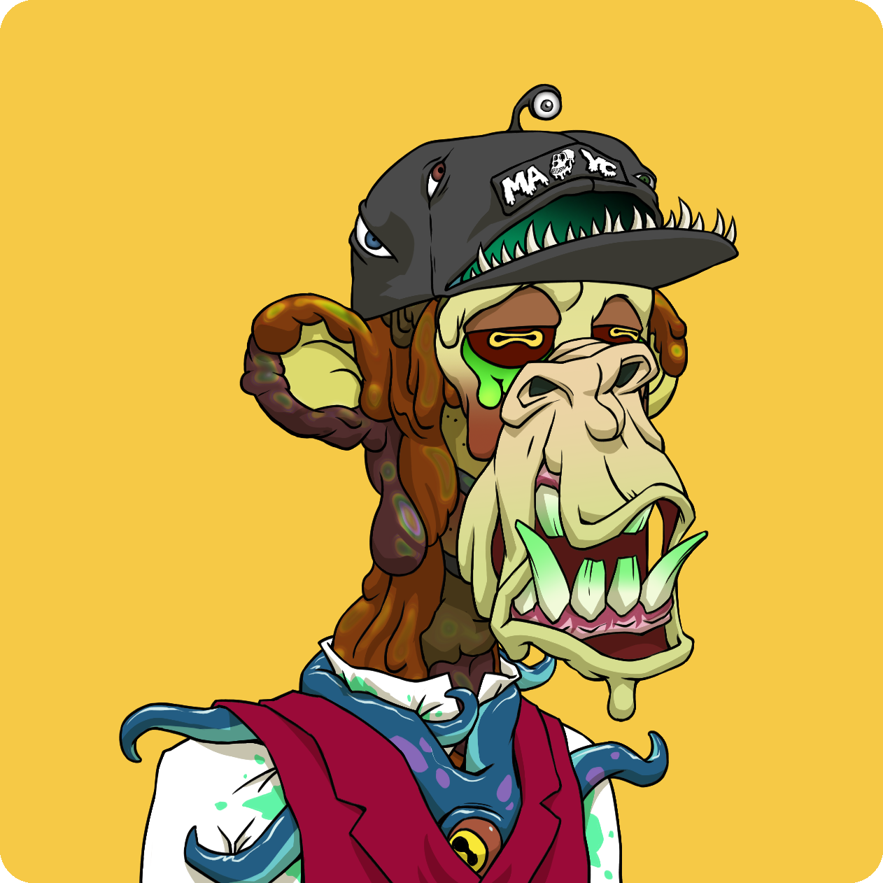 Yuga Labs - Mutant Ape Yacht Club - NFT # 19067