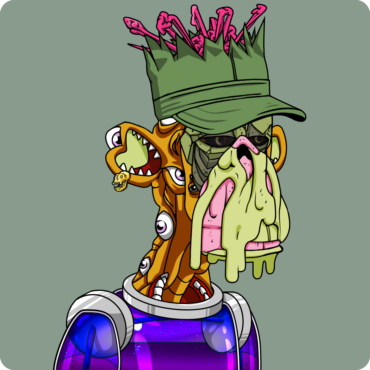 Yuga Labs - Mutant Ape Yacht Club - NFT # 40