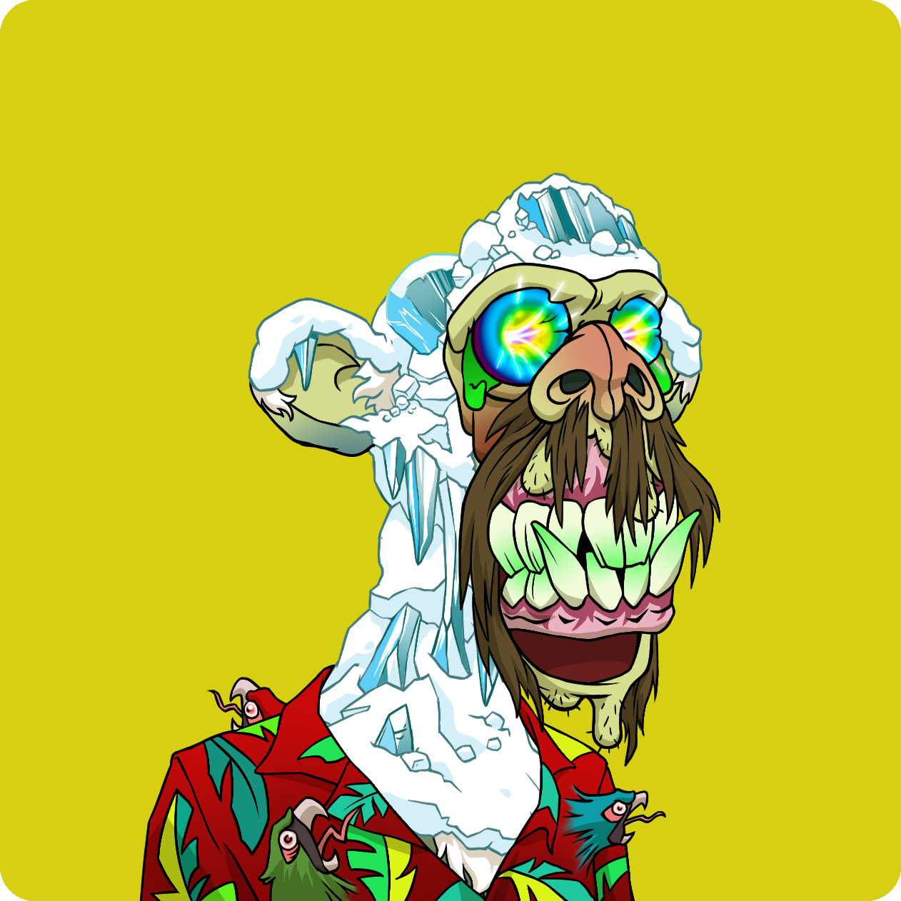 Yuga Labs - Mutant Ape Yacht Club - NFT # 17155