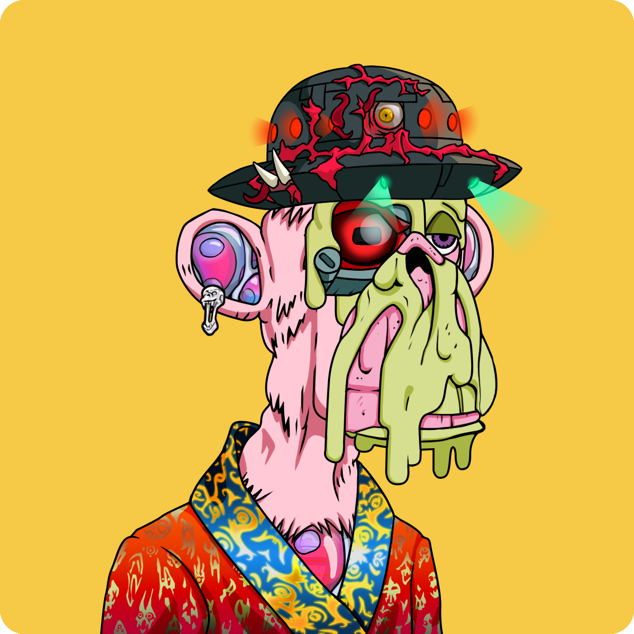 Yuga Labs - Mutant Ape Yacht Club - NFT # 5572