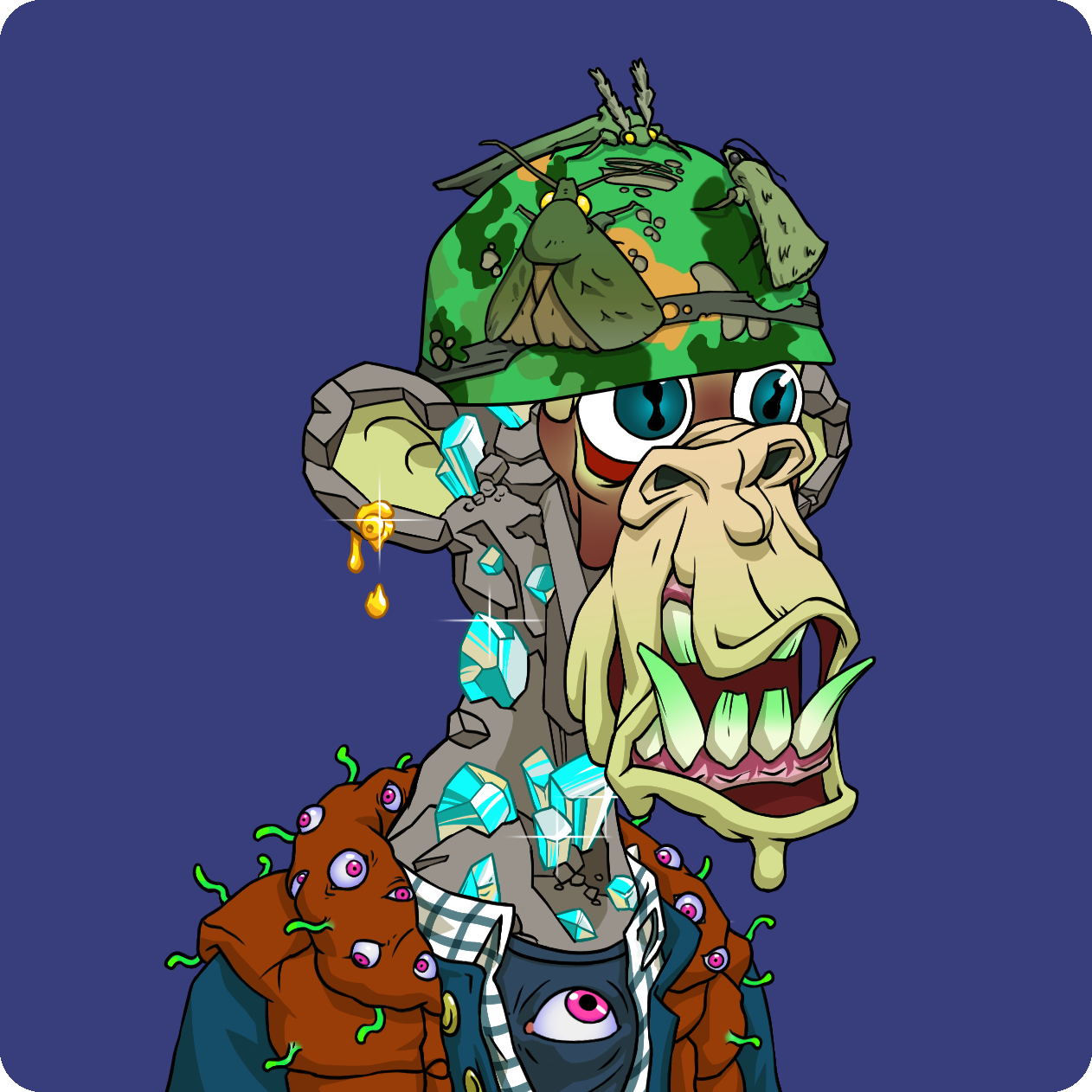 Yuga Labs - Mutant Ape Yacht Club - NFT # 8345