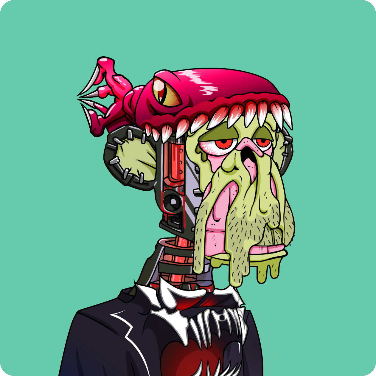 Yuga Labs - Mutant Ape Yacht Club - NFT # 21648