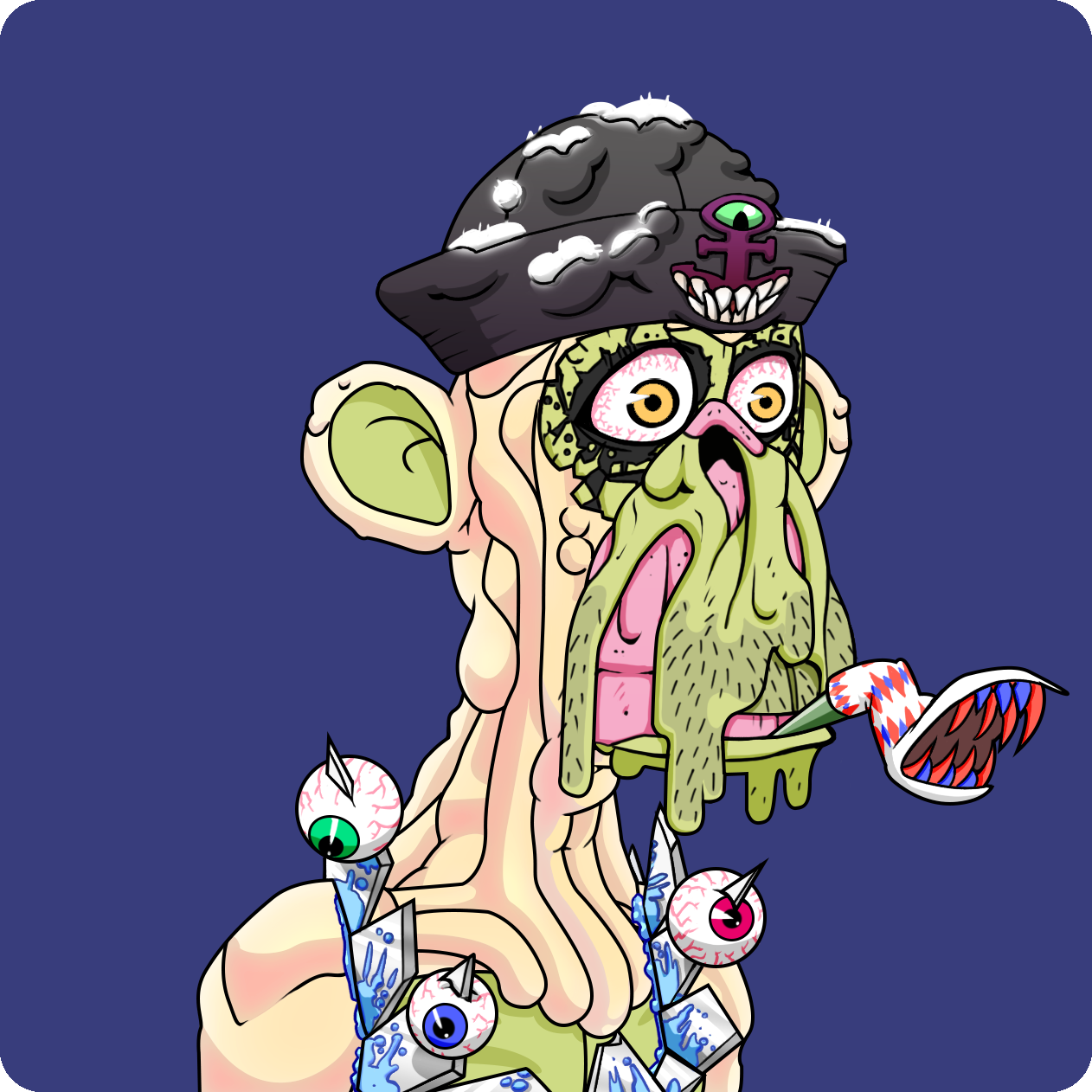 Yuga Labs - Mutant Ape Yacht Club - NFT # 3189