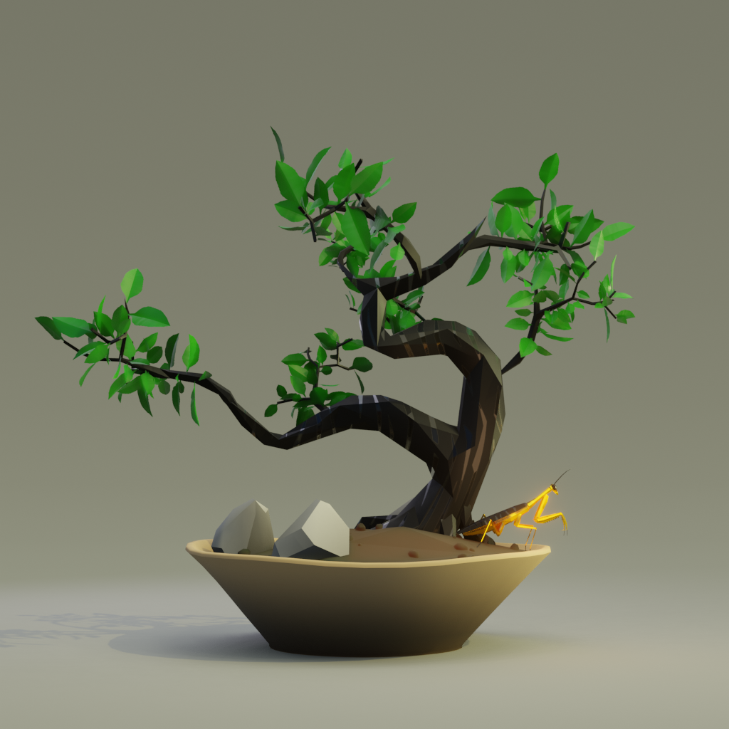 ZENFT Garden Society - Bonsai - Bonsai #8427 - NFT # 8427