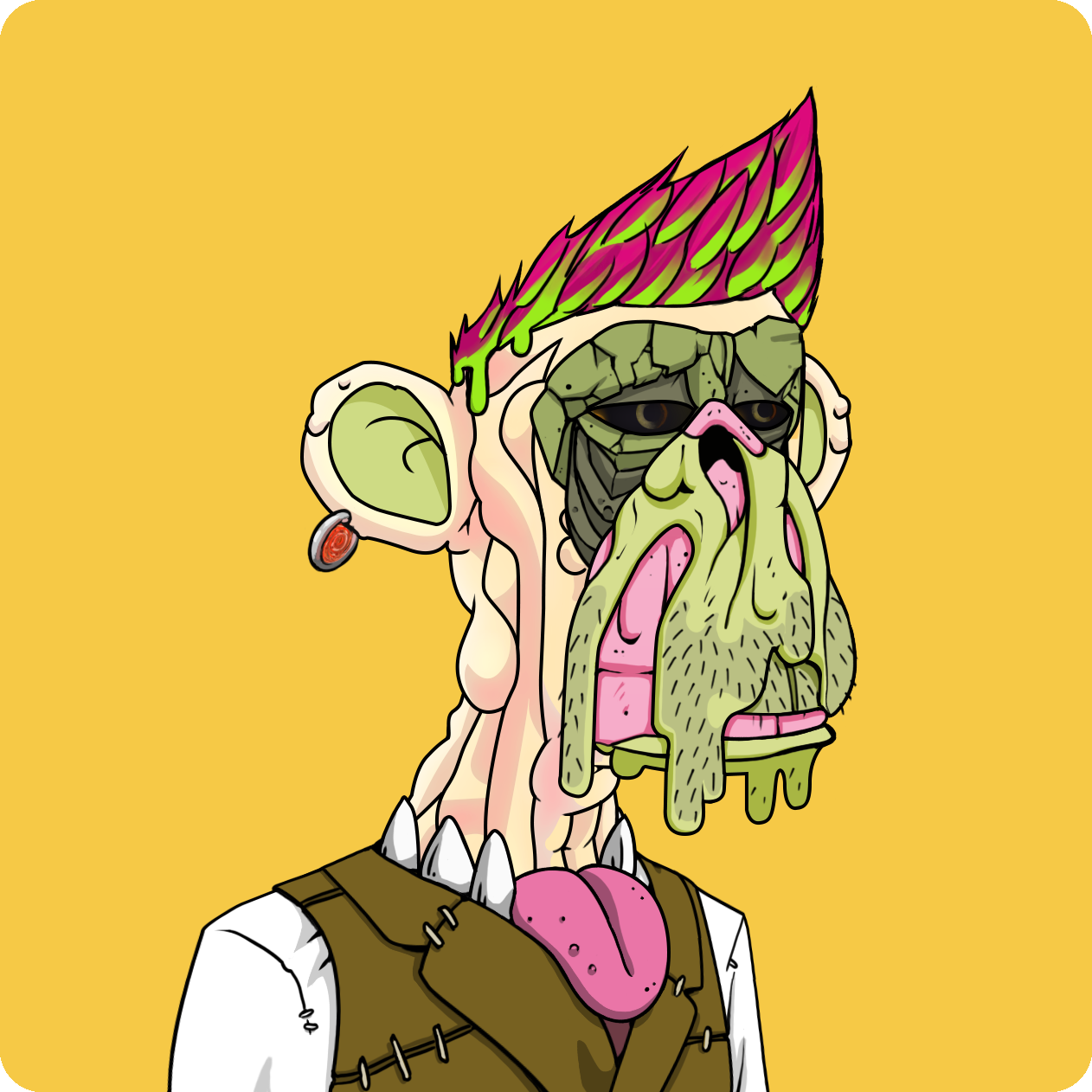 Yuga Labs - Mutant Ape Yacht Club - NFT # 13424