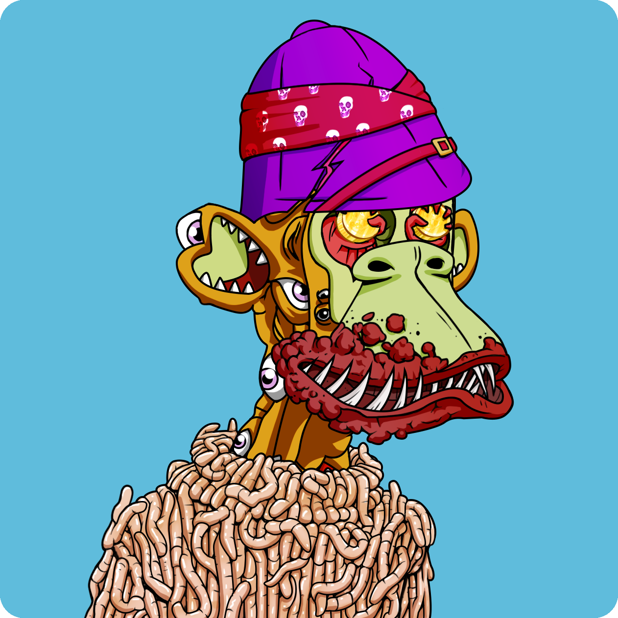 Yuga Labs - Mutant Ape Yacht Club - NFT # 19282