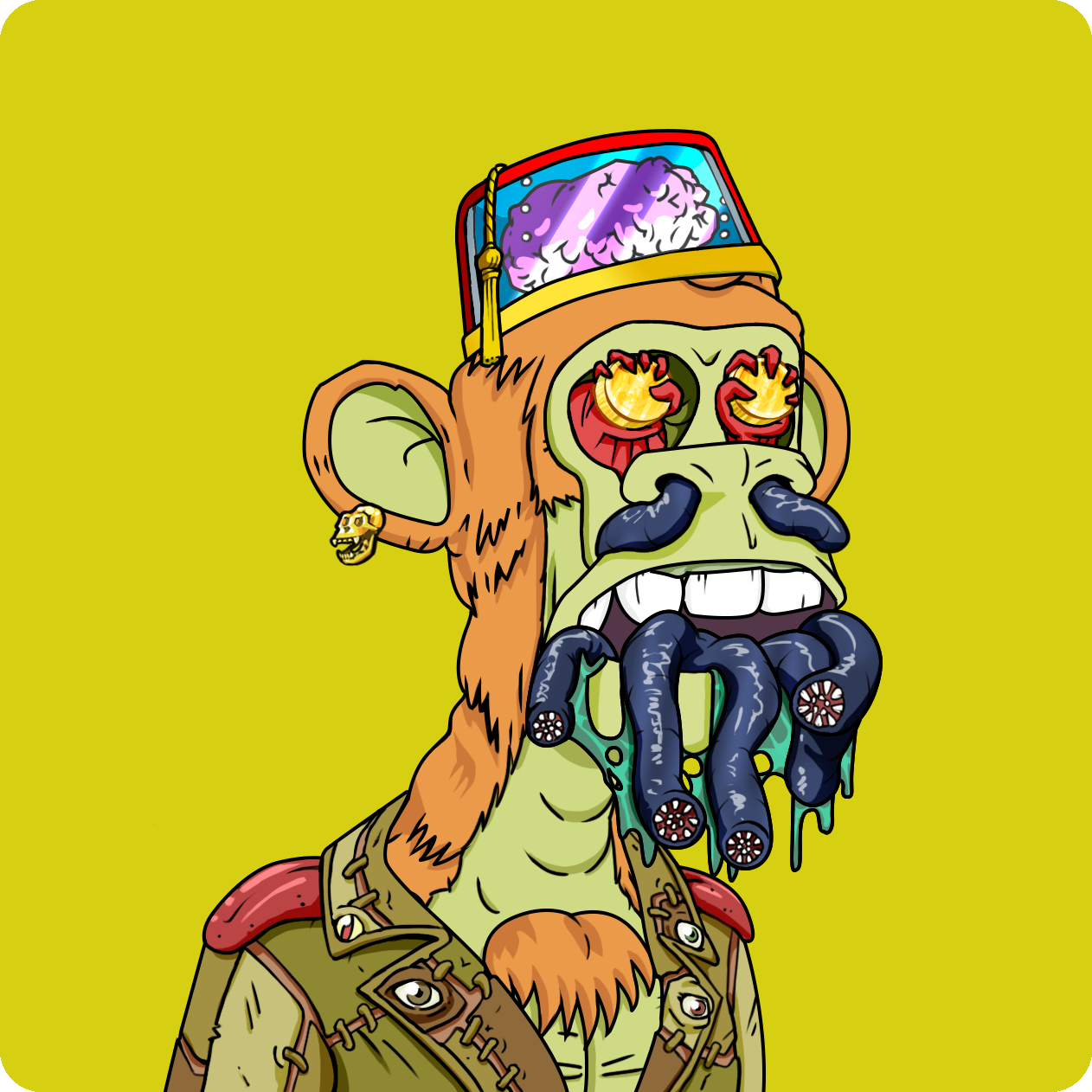 Yuga Labs - Mutant Ape Yacht Club - NFT # 8757