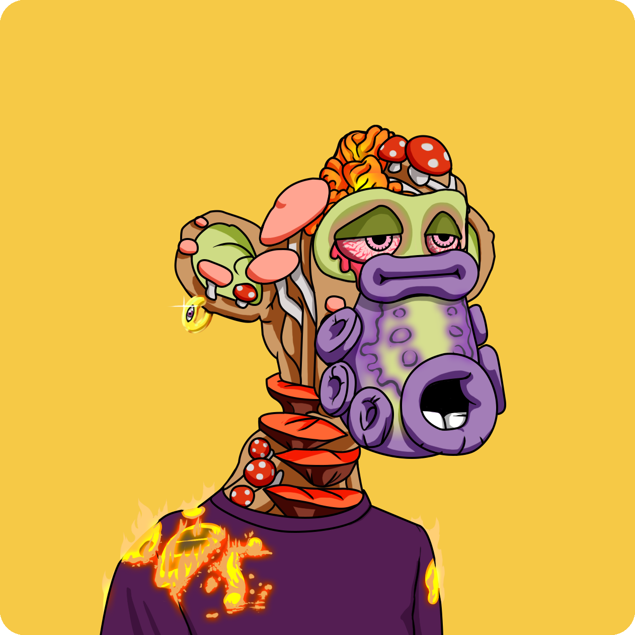 Yuga Labs - Mutant Ape Yacht Club - NFT # 1400