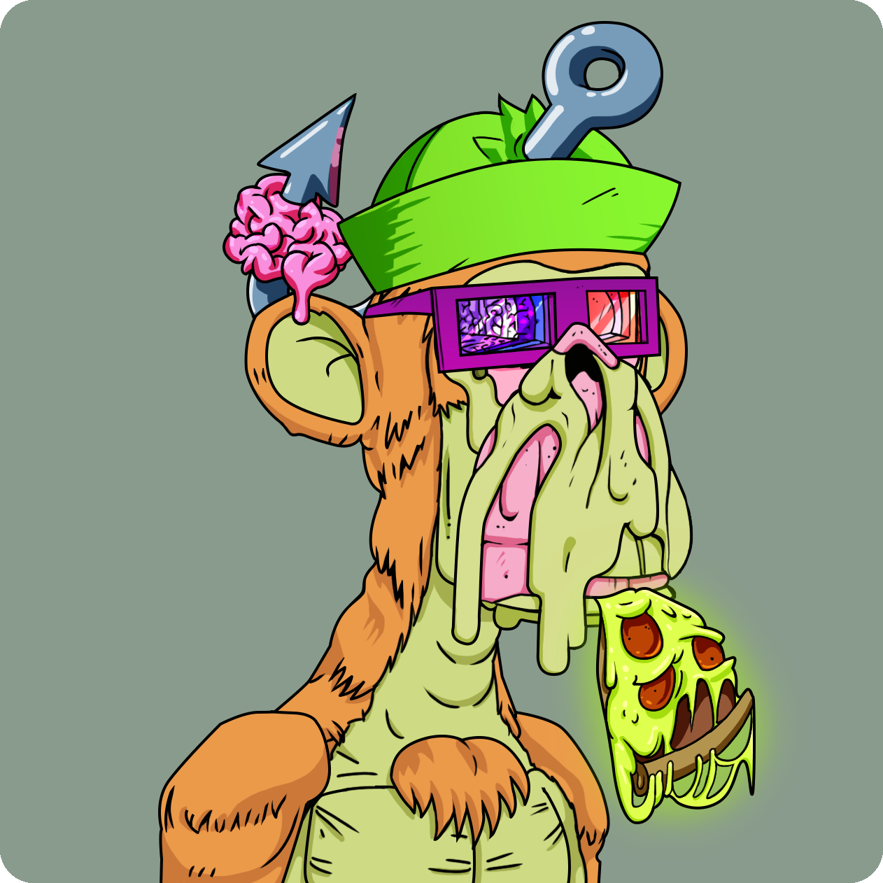 Yuga Labs - Mutant Ape Yacht Club - NFT # 2670