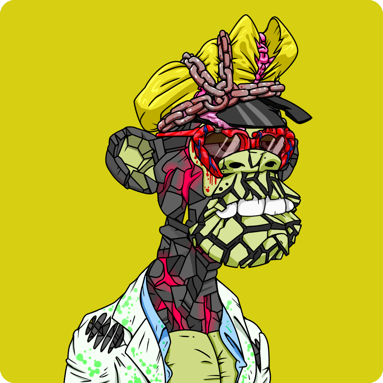 Yuga Labs - Mutant Ape Yacht Club - NFT # 22134