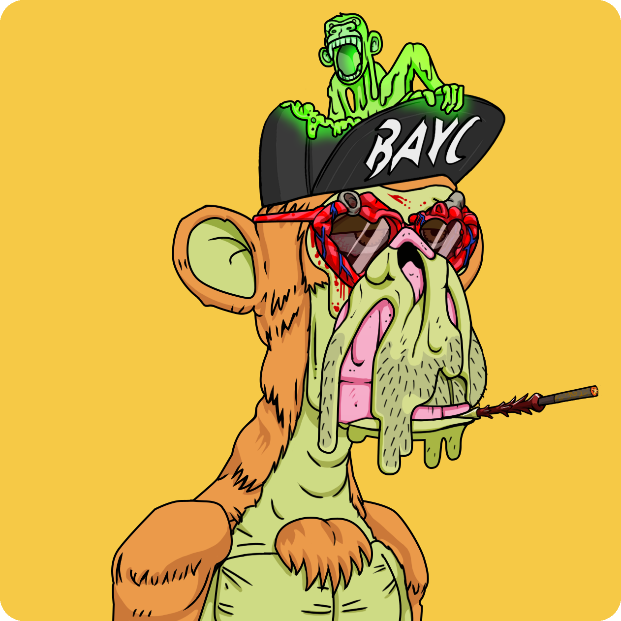 Yuga Labs - Mutant Ape Yacht Club - NFT # 6905