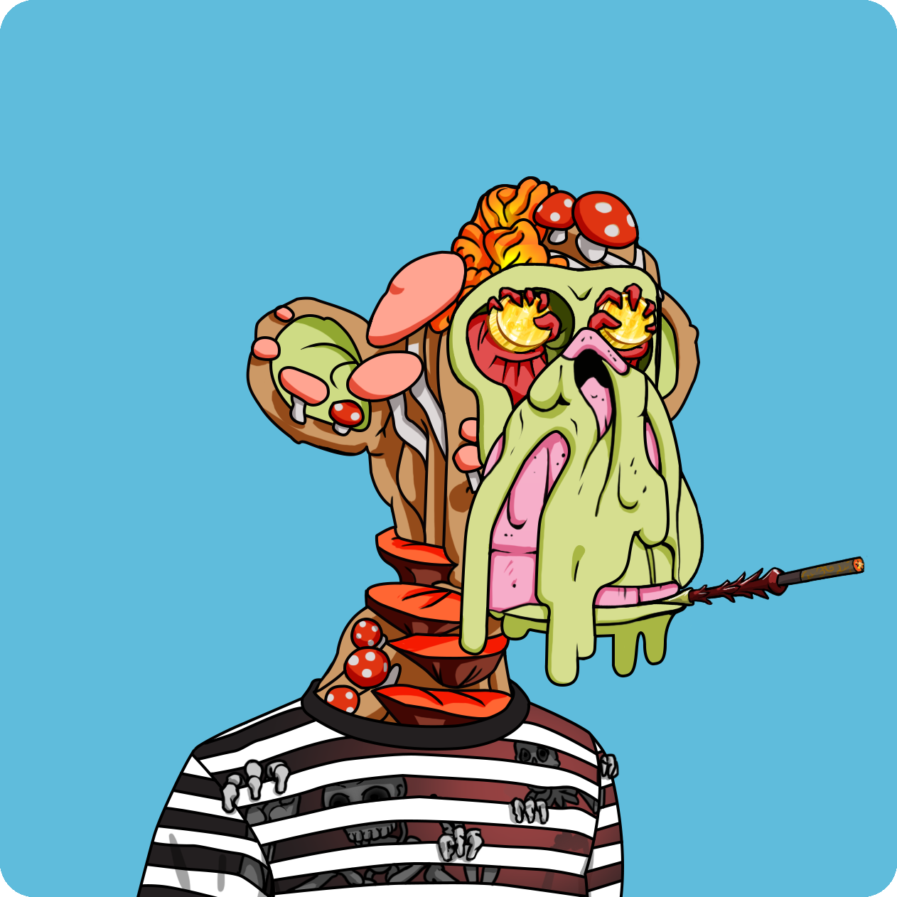 Yuga Labs - Mutant Ape Yacht Club - NFT # 3343