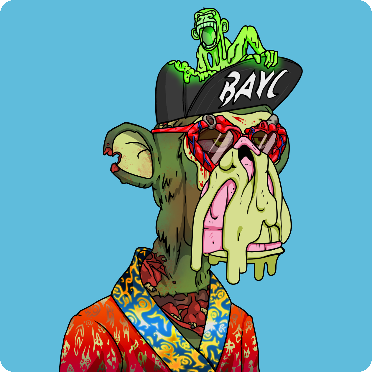 Yuga Labs - Mutant Ape Yacht Club - NFT # 17308