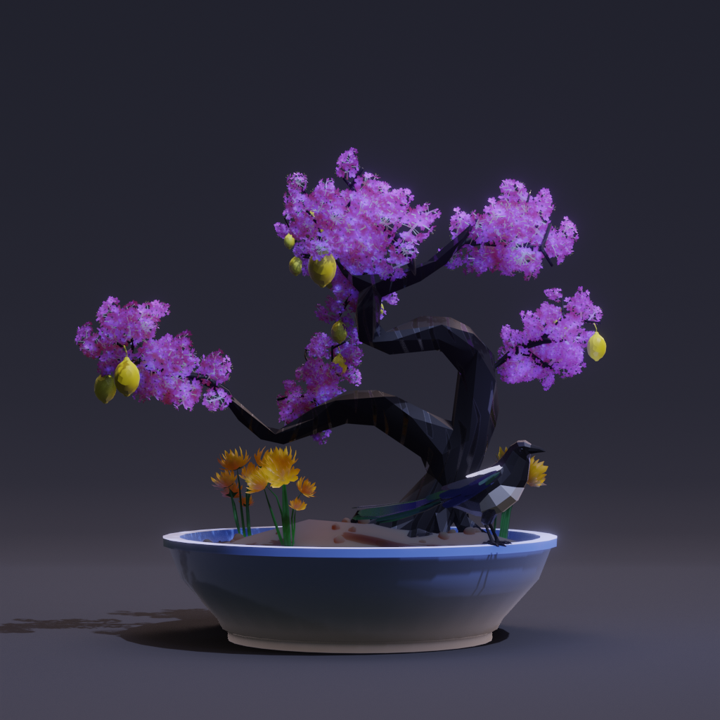 ZENFT Garden Society - Bonsai - Bonsai #187 - NFT # 187