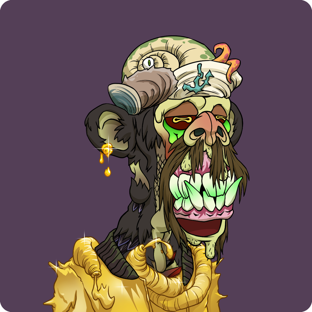 Yuga Labs - Mutant Ape Yacht Club - NFT # 2825