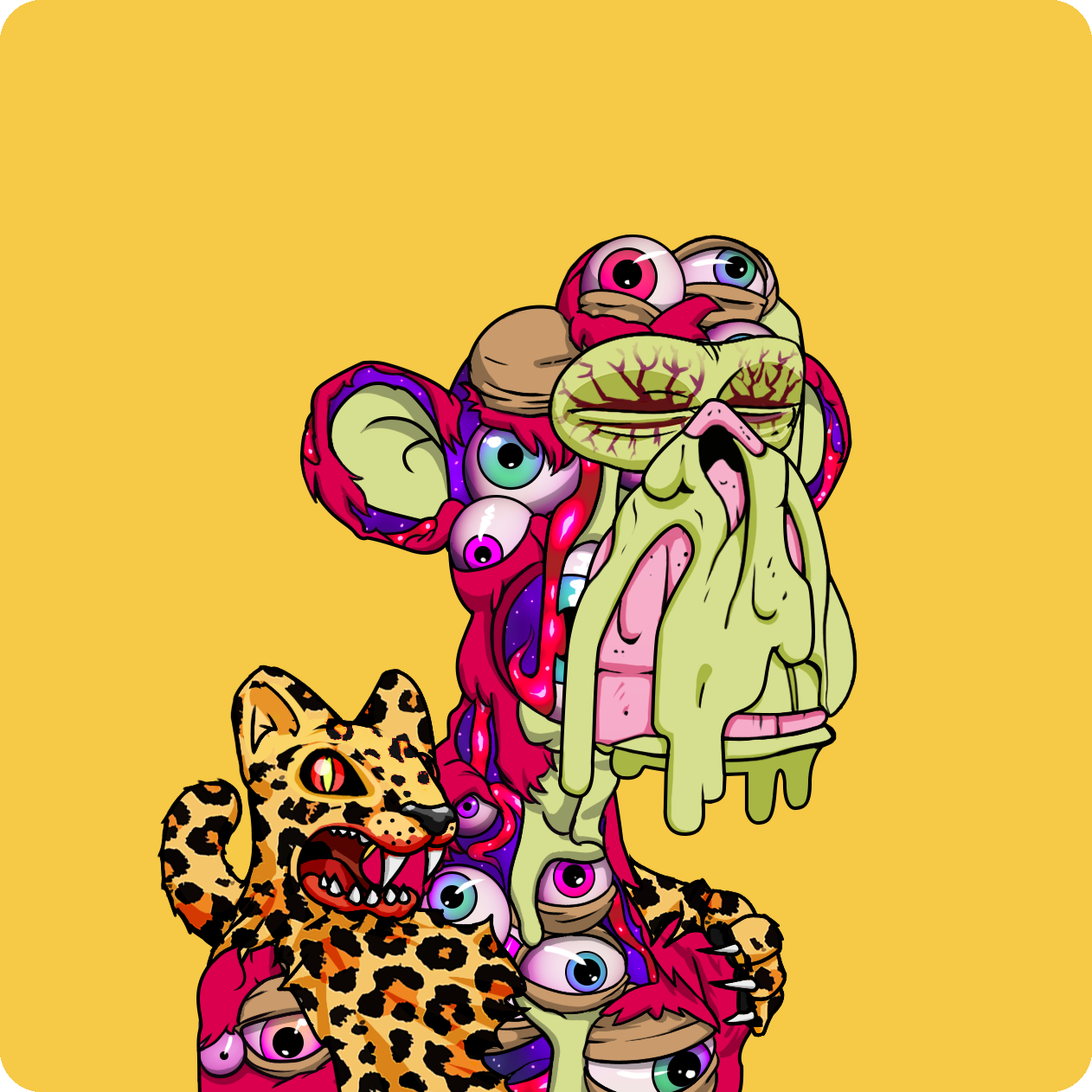 Yuga Labs - Mutant Ape Yacht Club - NFT # 2172