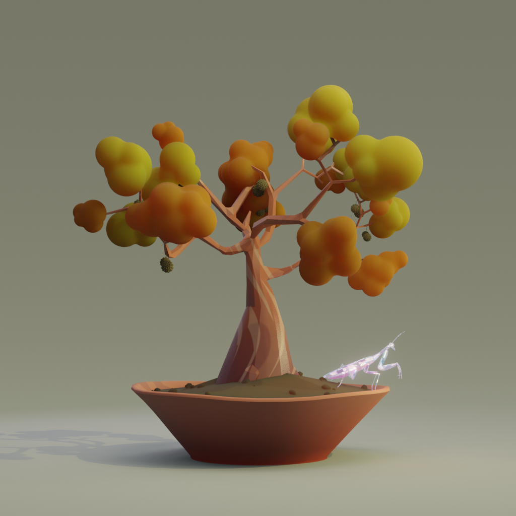 ZENFT Garden Society - Bonsai - Bonsai #8568 - NFT # 8568