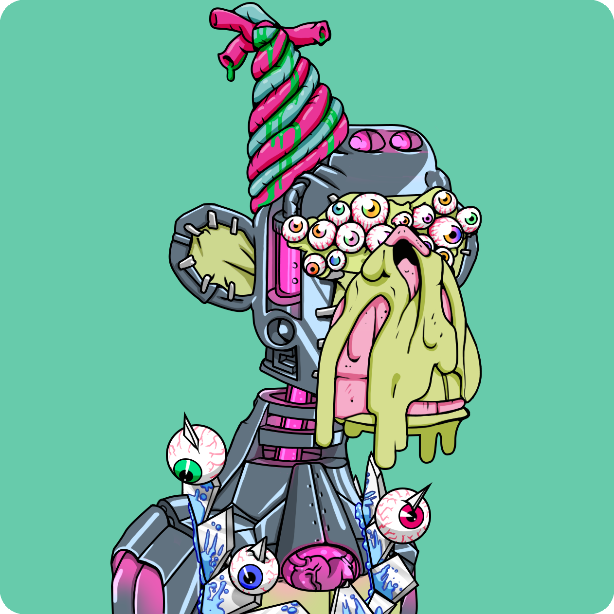 Yuga Labs - Mutant Ape Yacht Club - NFT # 3267