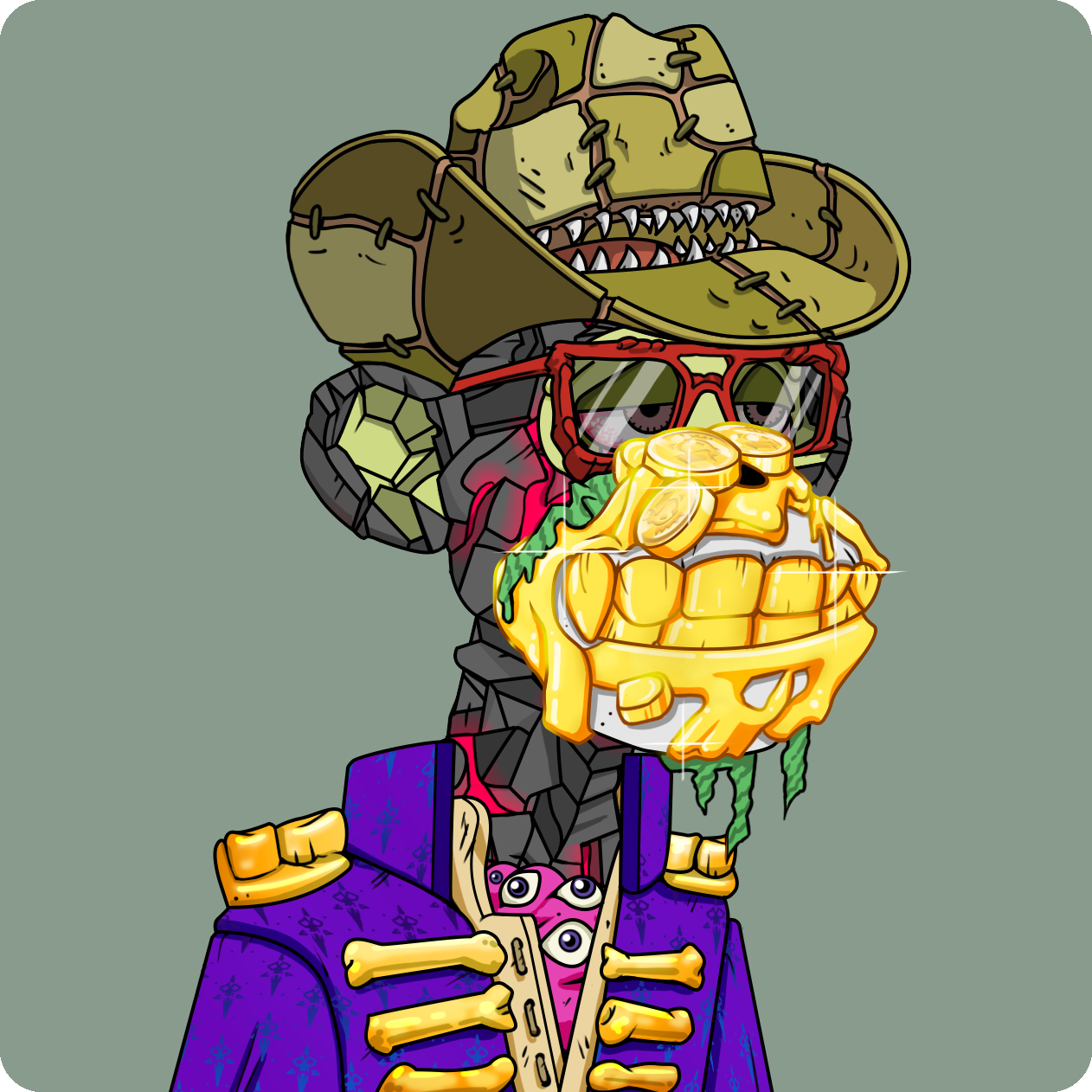 Yuga Labs - Mutant Ape Yacht Club - NFT # 24784