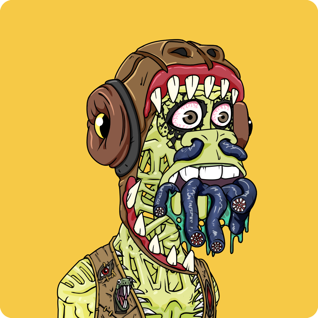 Yuga Labs - Mutant Ape Yacht Club - NFT # 7650