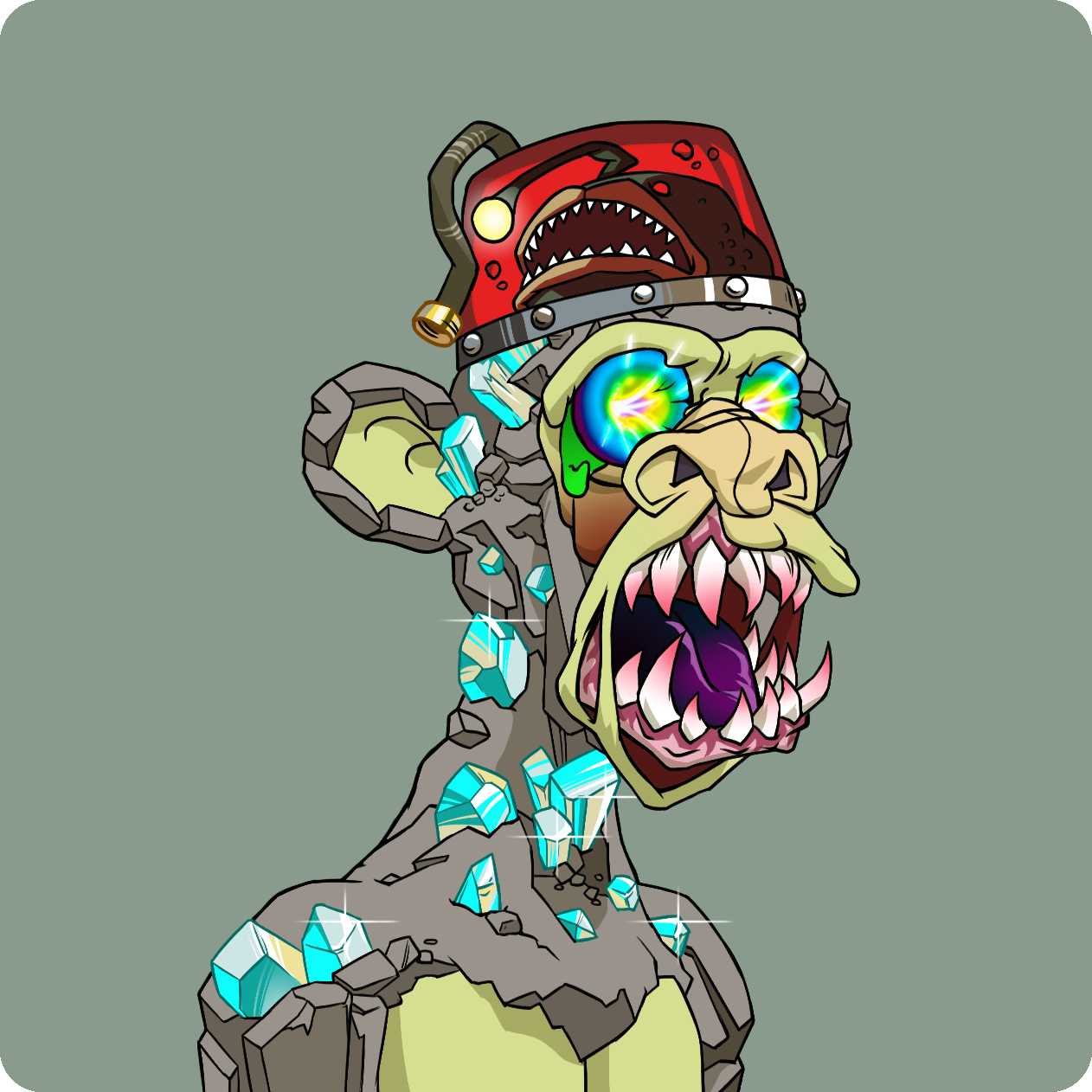 Yuga Labs - Mutant Ape Yacht Club - NFT # 28411