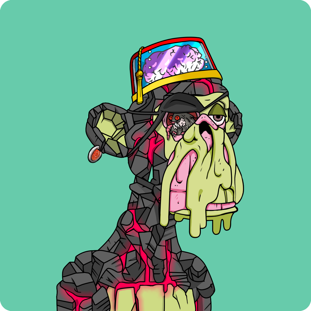 Yuga Labs - Mutant Ape Yacht Club - NFT # 3083