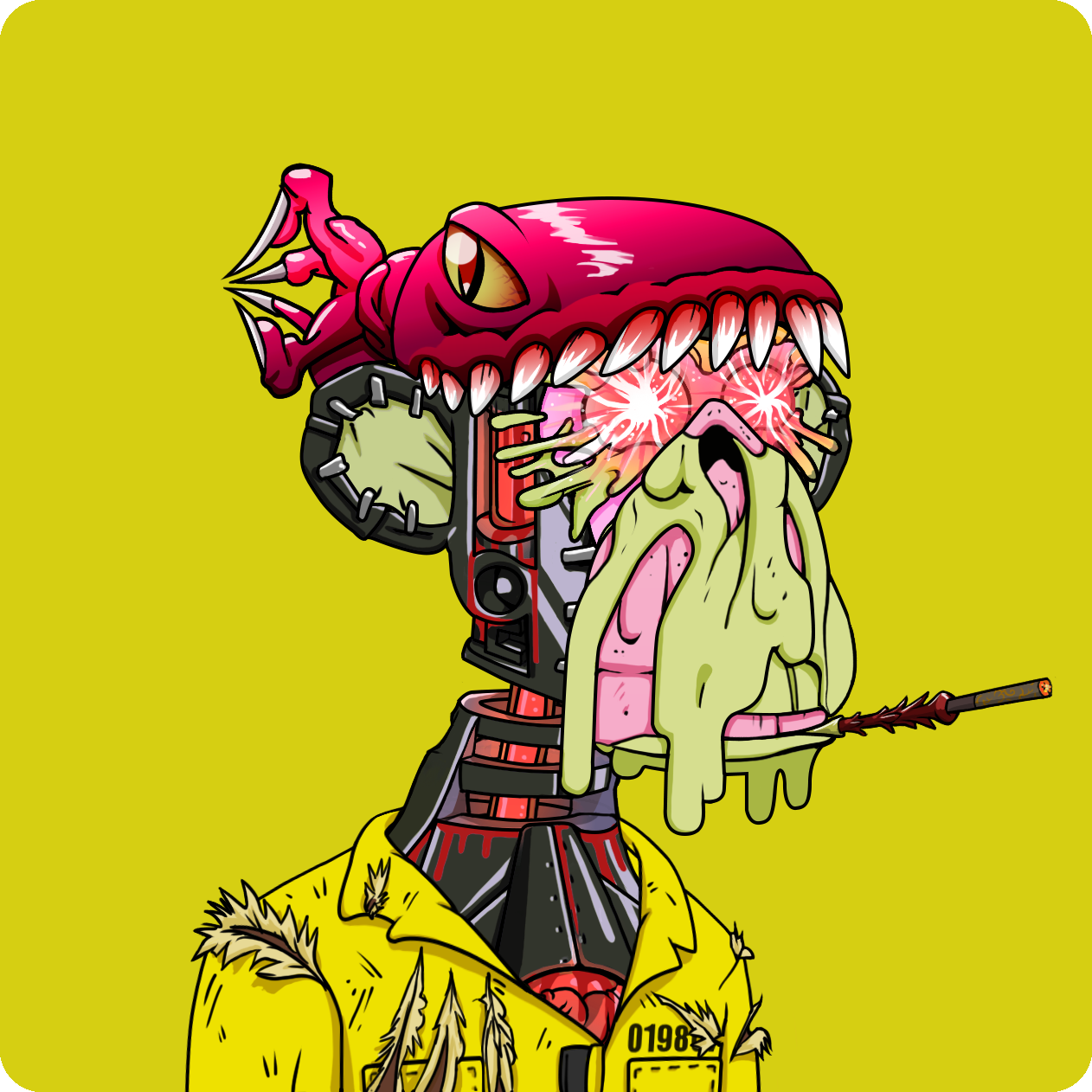 Yuga Labs - Mutant Ape Yacht Club - NFT # 13834