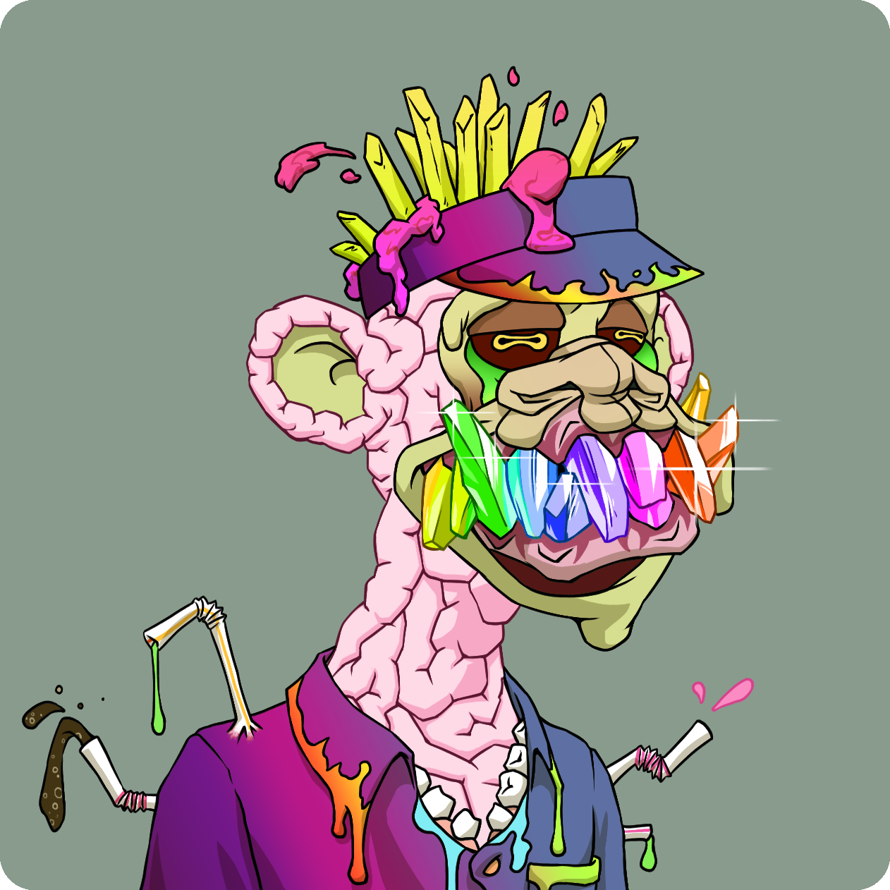 Yuga Labs - Mutant Ape Yacht Club - NFT # 10953