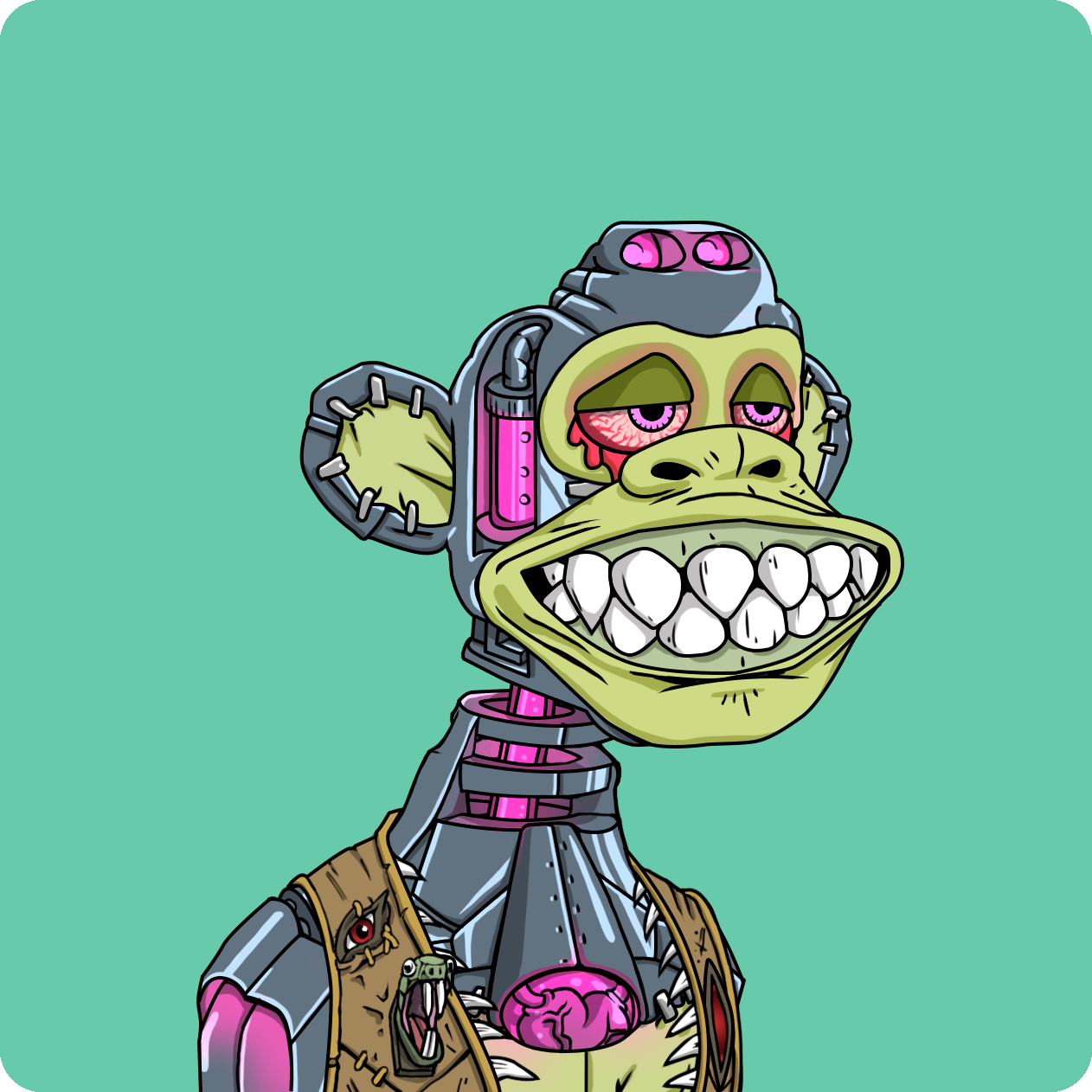 Yuga Labs - Mutant Ape Yacht Club - NFT # 3529