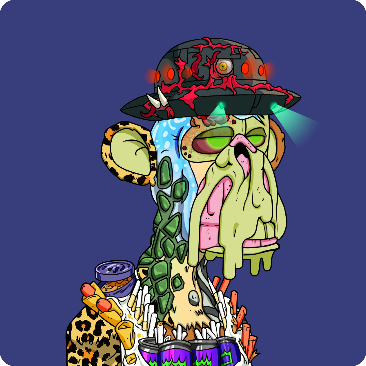 Yuga Labs - Mutant Ape Yacht Club - NFT # 286