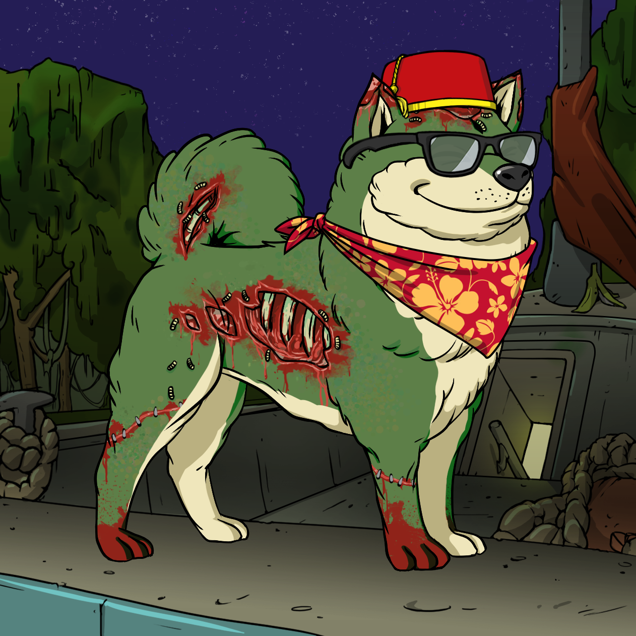 Yuga Labs - Bored Ape Kennel Club - NFT # 3222