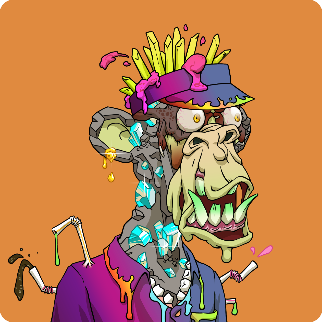 Yuga Labs - Mutant Ape Yacht Club - NFT # 4096