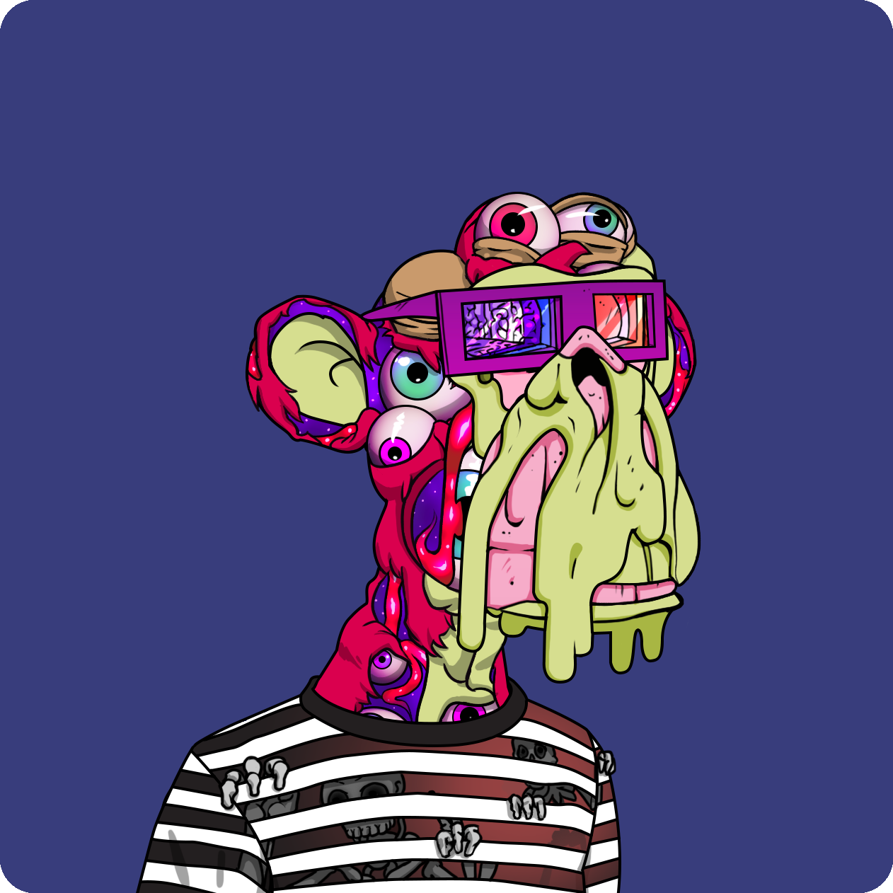 Yuga Labs - Mutant Ape Yacht Club - NFT # 17470