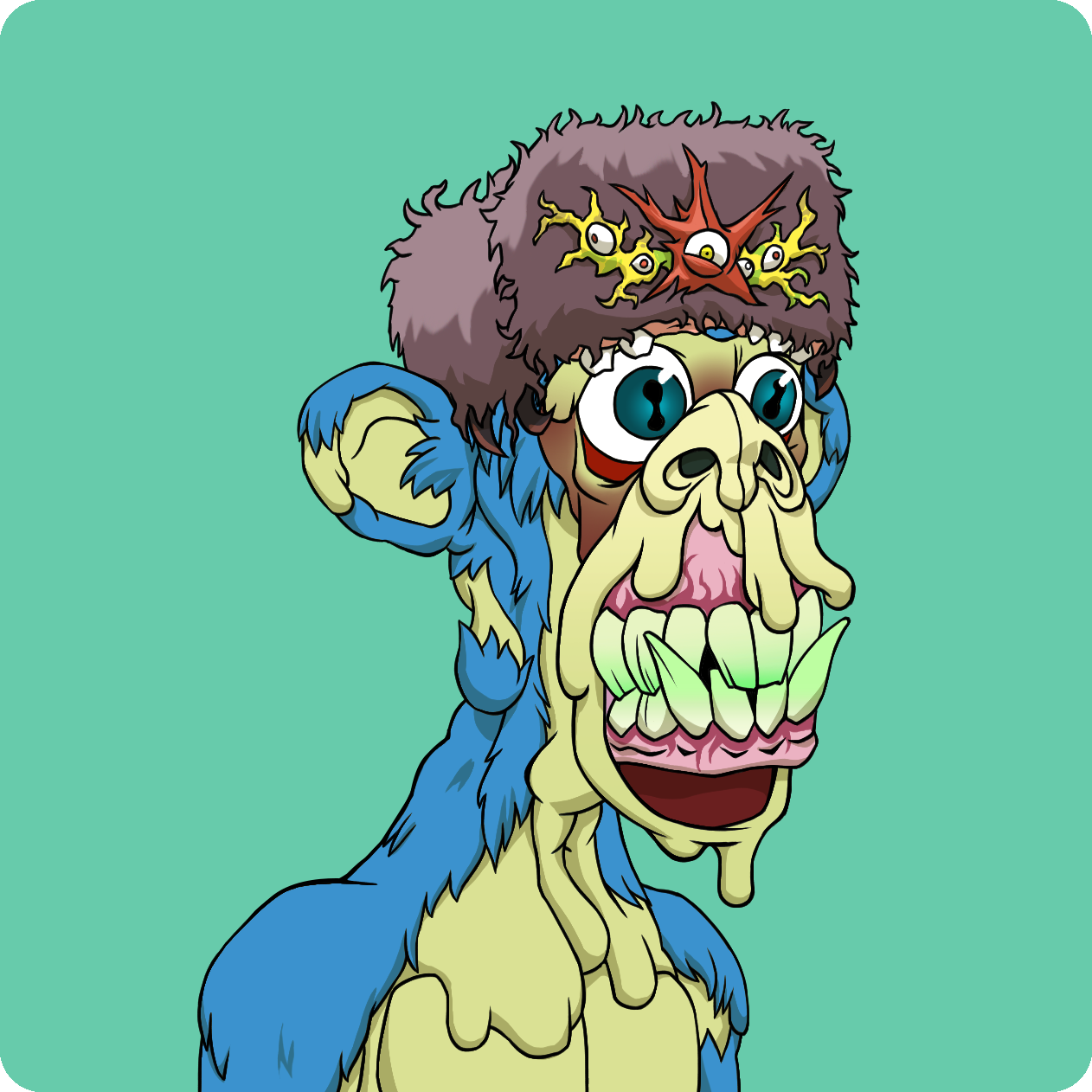 Yuga Labs - Mutant Ape Yacht Club - NFT # 27905