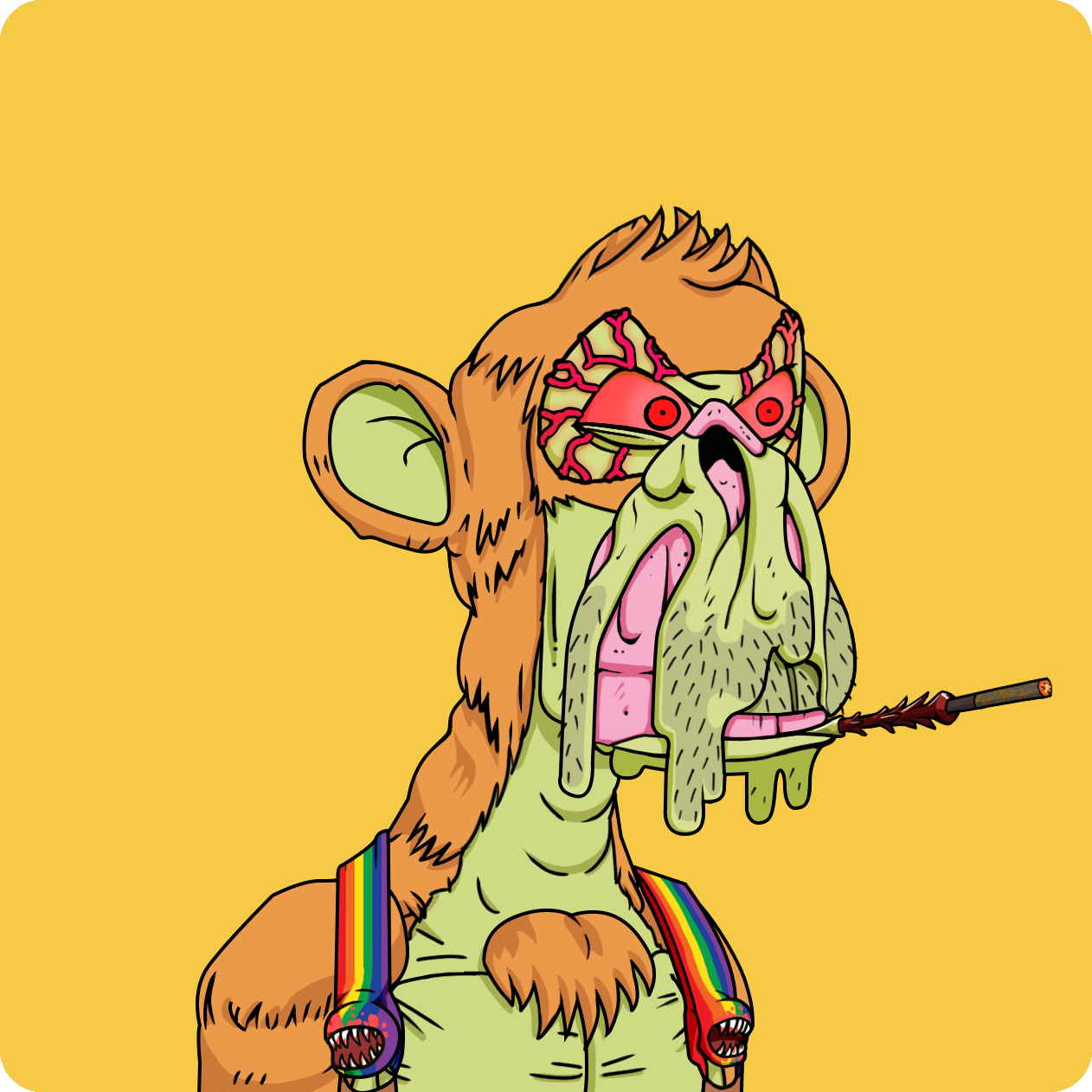 Yuga Labs - Mutant Ape Yacht Club - NFT # 27724