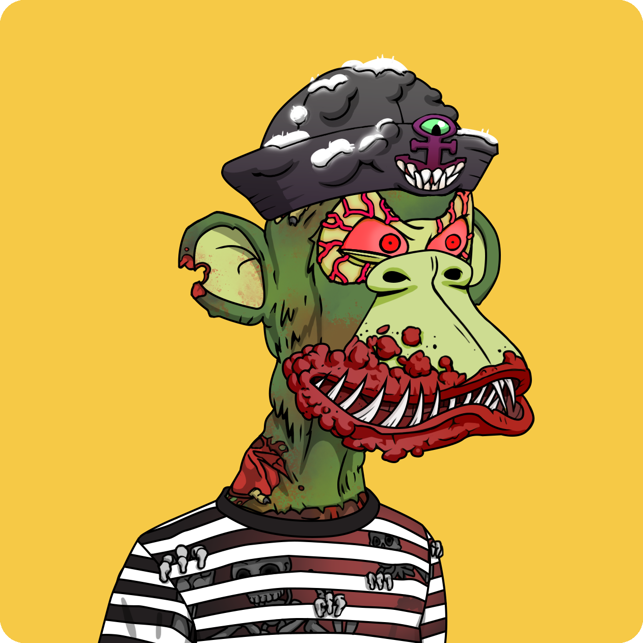 Yuga Labs - Mutant Ape Yacht Club - NFT # 4201