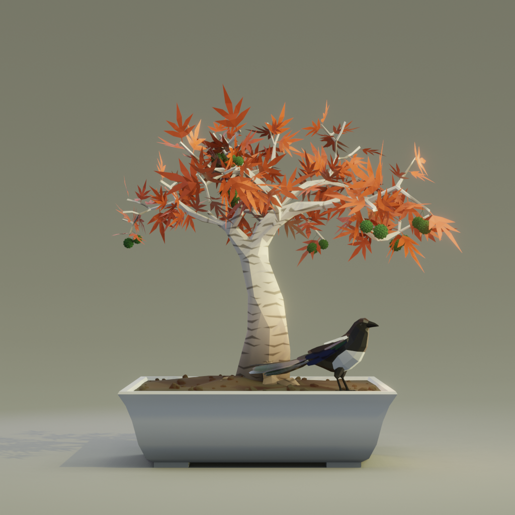 ZENFT Garden Society - Bonsai - Bonsai #77 - NFT # 77