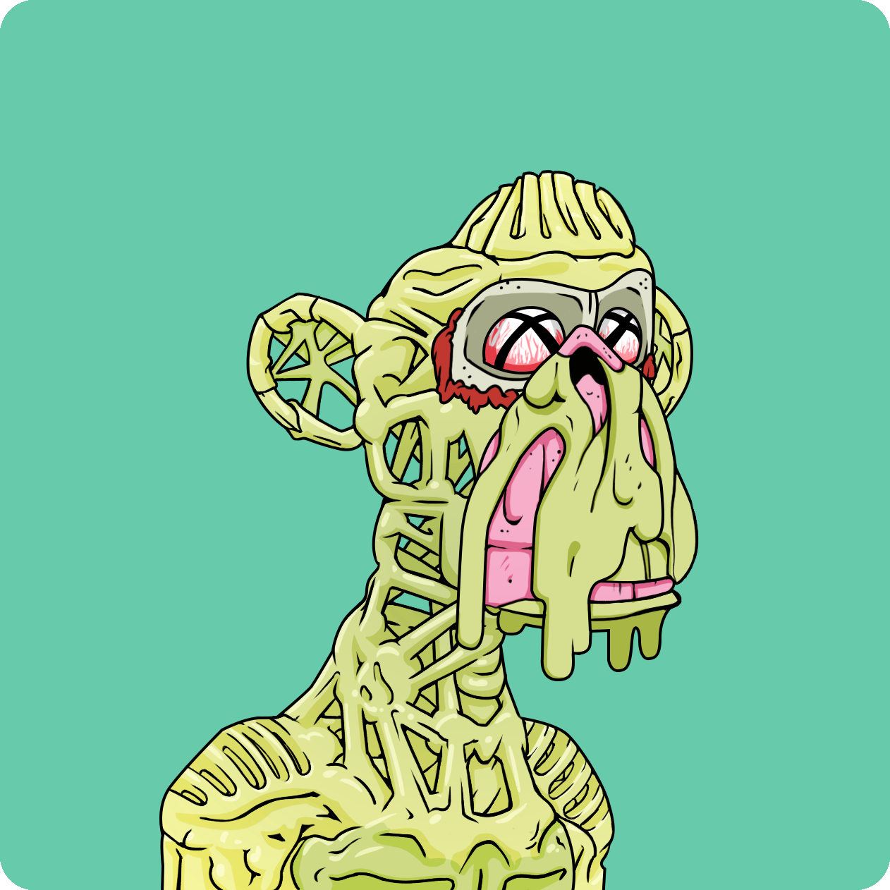 Yuga Labs - Mutant Ape Yacht Club - NFT # 12010