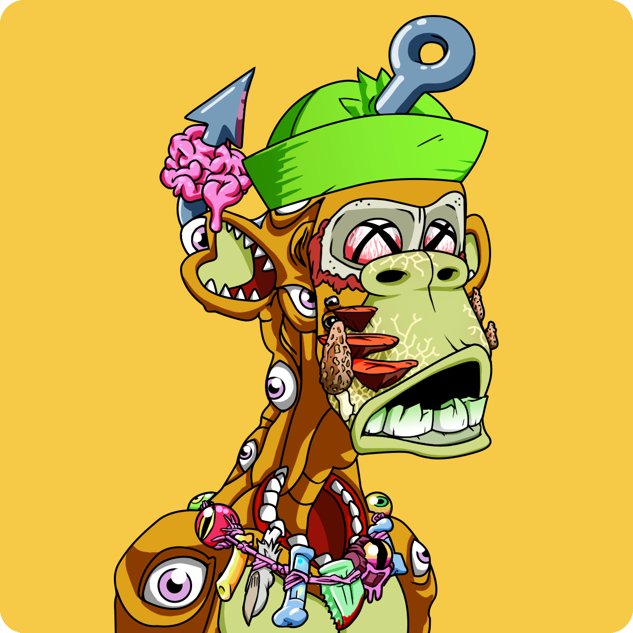 Yuga Labs - Mutant Ape Yacht Club - NFT # 26458