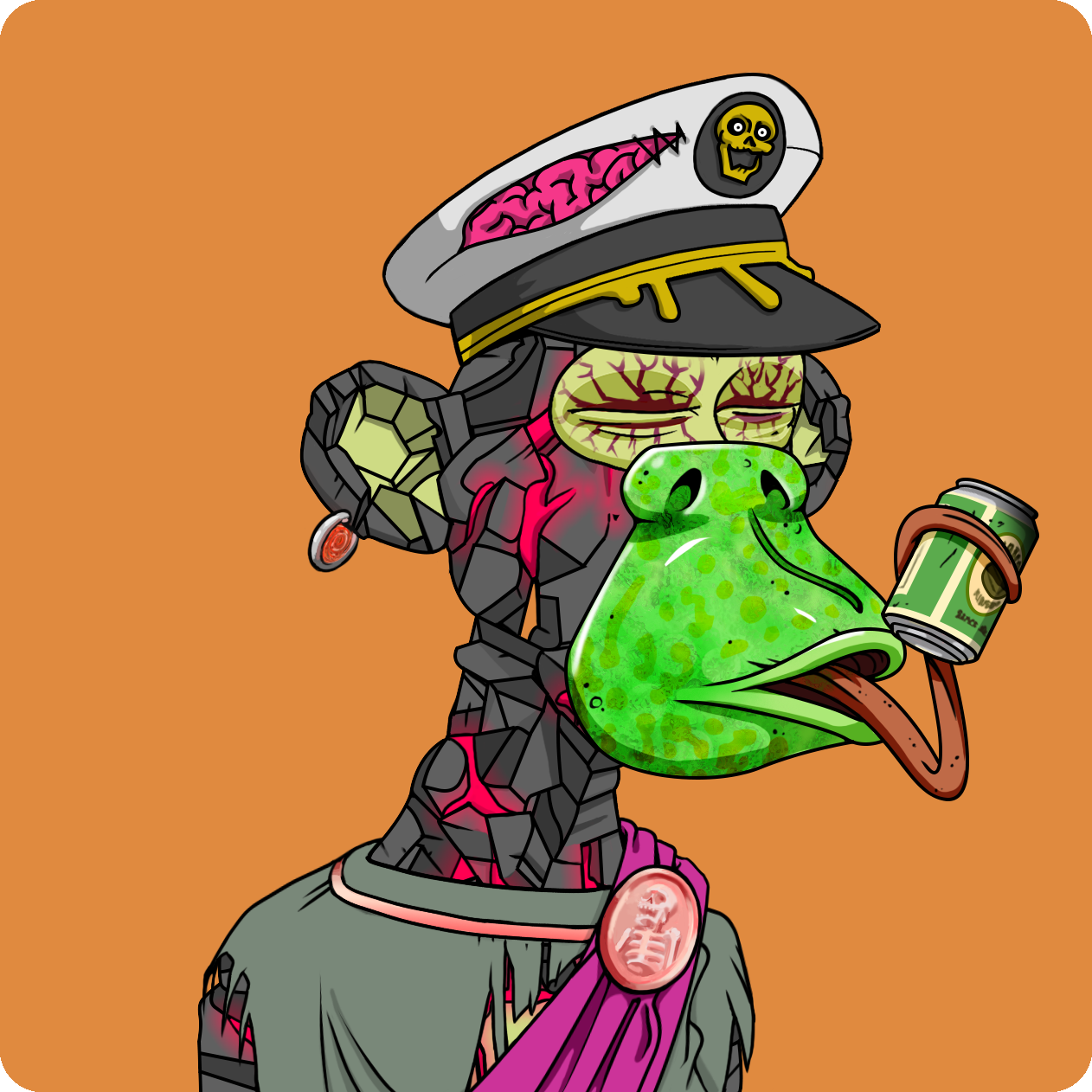 Yuga Labs - Mutant Ape Yacht Club - NFT # 25756