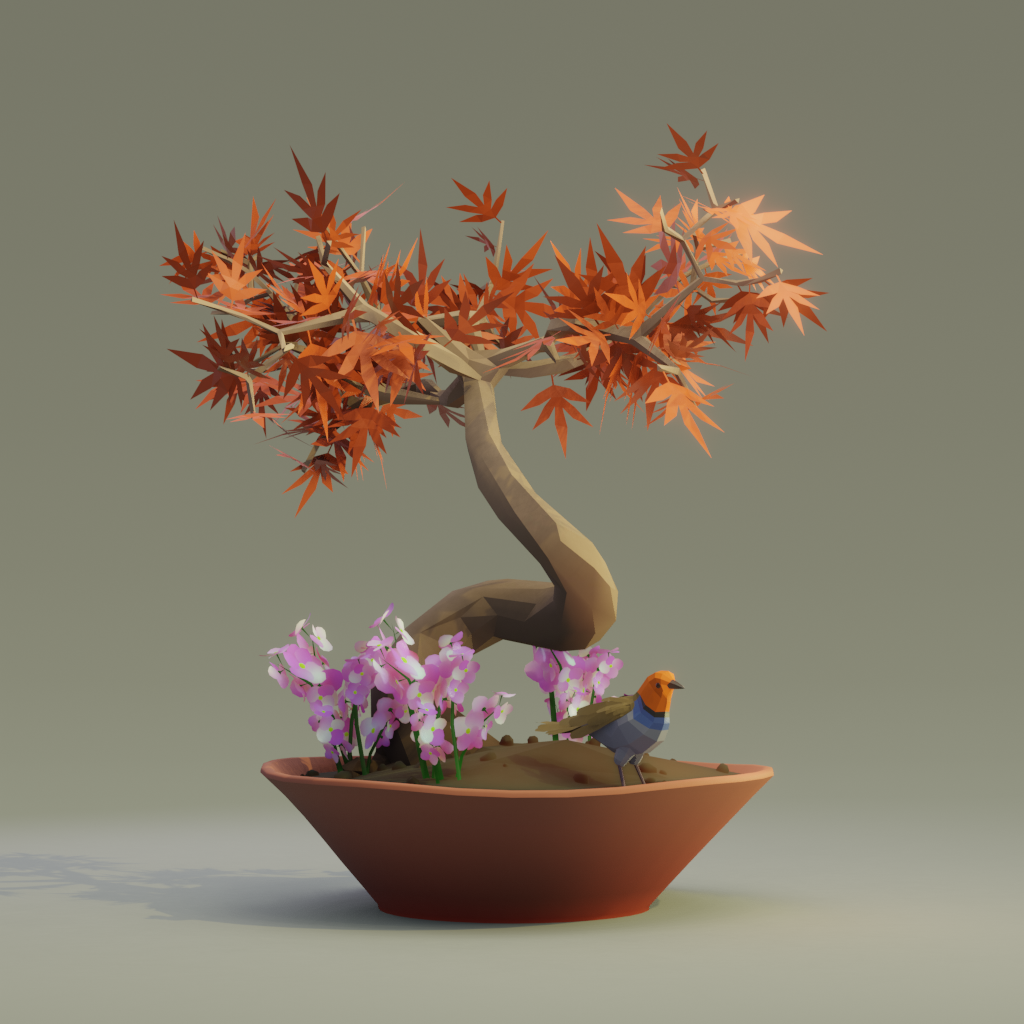 ZENFT Garden Society - Bonsai - Bonsai #8318 - NFT # 8318