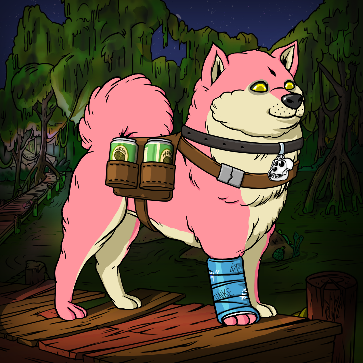 Yuga Labs - Bored Ape Kennel Club - NFT # 6376